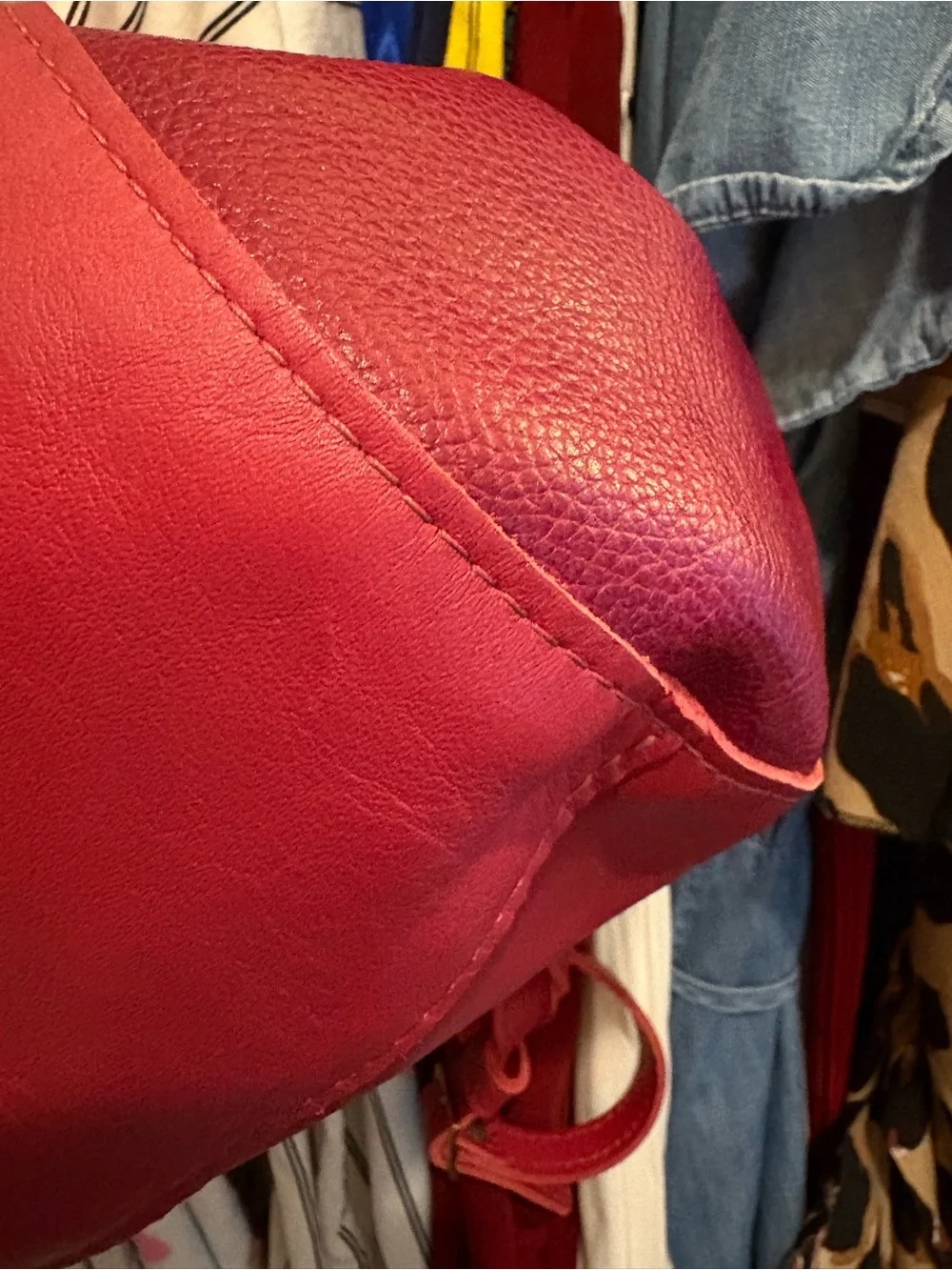 Portland Leather Goods | Nest Bucket Bag | Orchid
